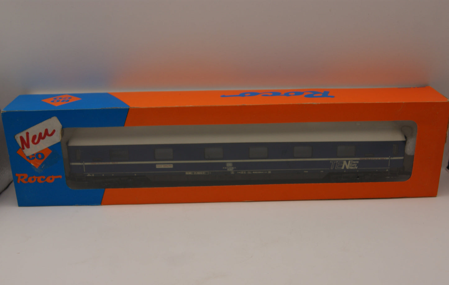 Roco 4260B H0 DB TEN Schlafwagen WLABmh Trans Euro Nacht blau OVP