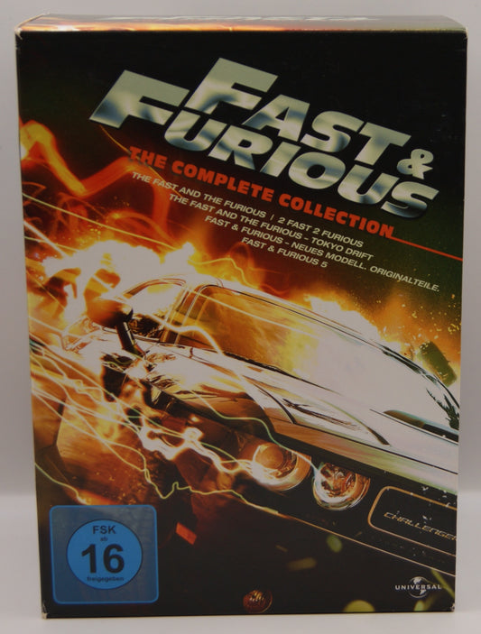 Fast & Furious – The Complete Collection – 5 DVDs