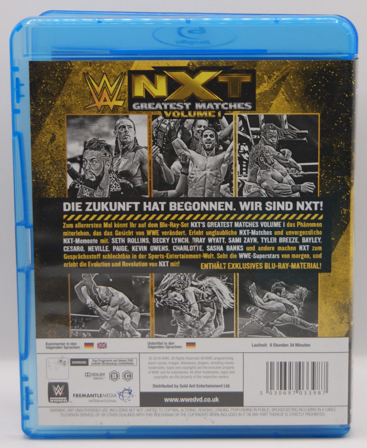 WWE NXT Greatest Matches Volume 1 – 2 Blu-ray Set – Deutsch – FSK 16