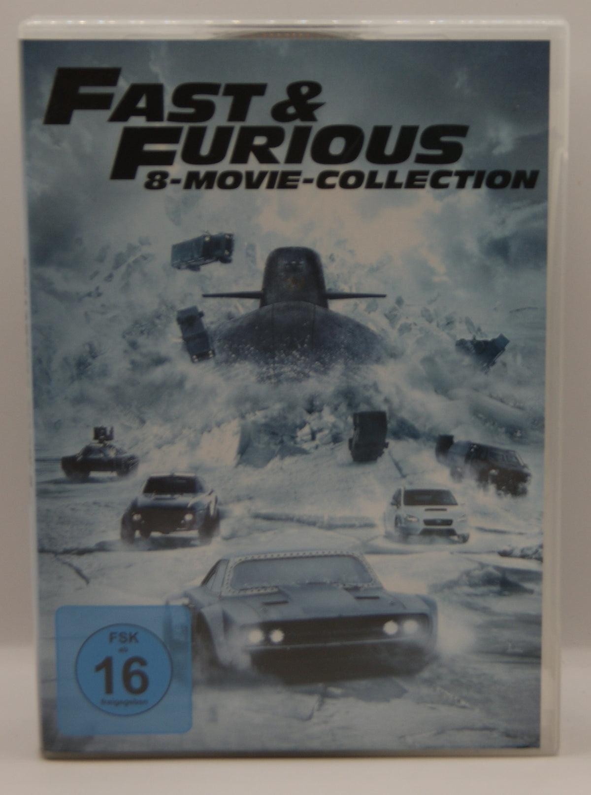 Fast & Furious – 8-Movie Collection – 8 DVDs – Vin Diesel / Paul Walker – FSK 16