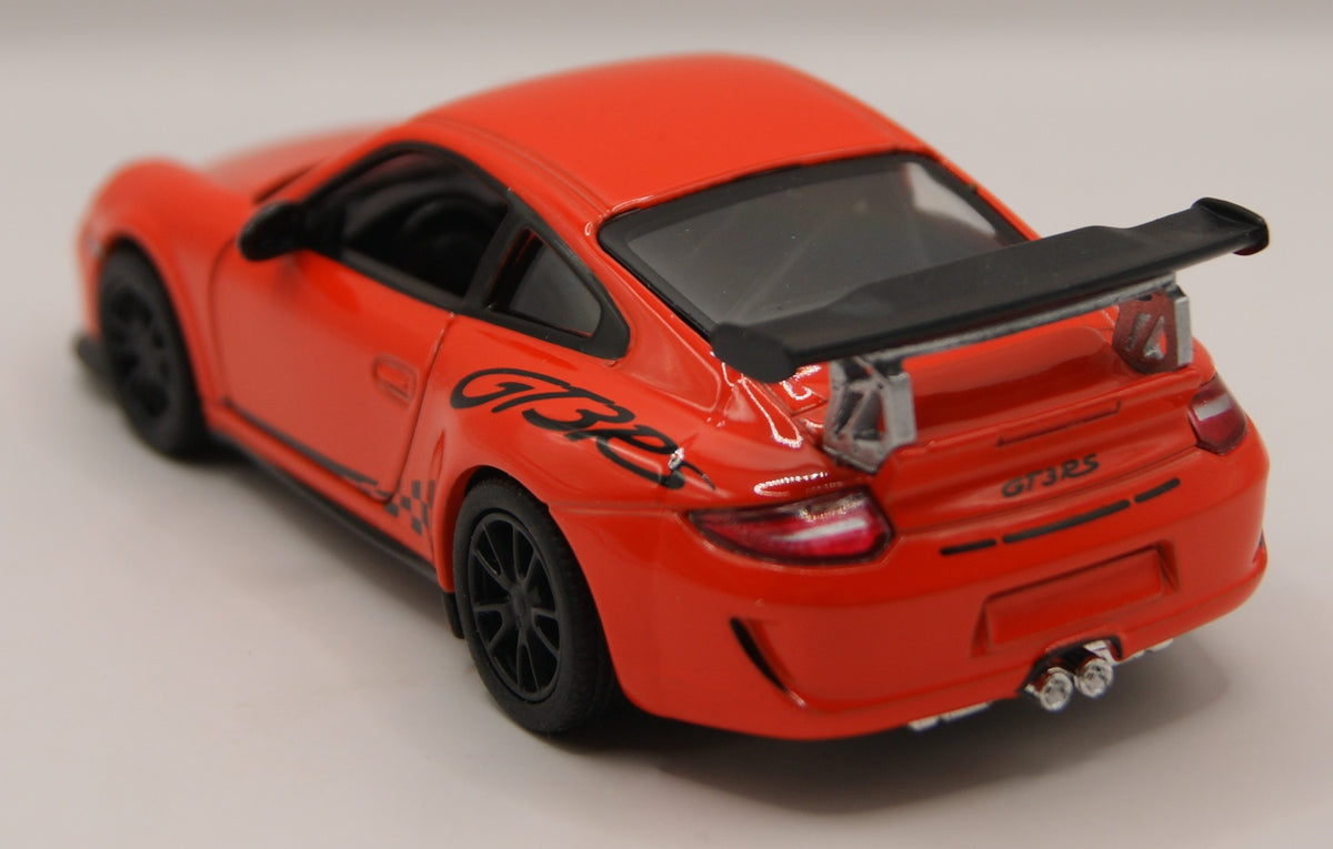 Kinsmart Porsche 911 GT3 RS 997 rot 1:36 Diecast Modellauto neu mit Etikett