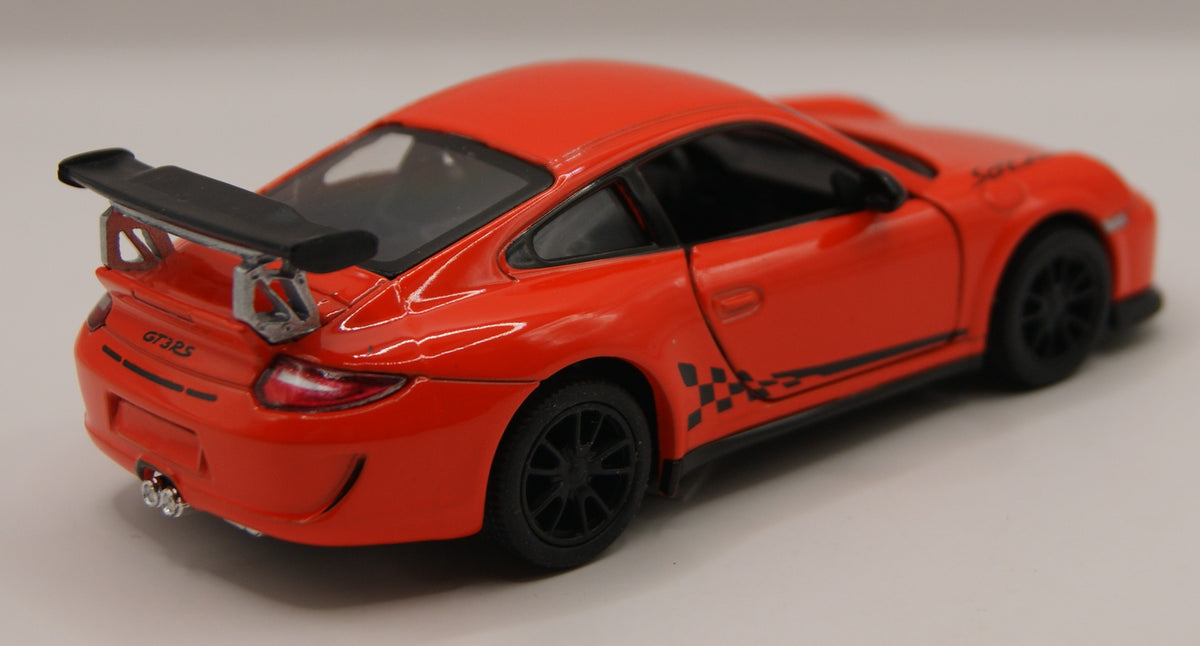 Kinsmart Porsche 911 GT3 RS 997 rot 1:36 Diecast Modellauto neu mit Etikett