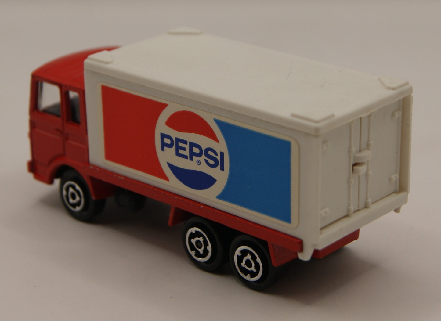Majorette 214 Saviem SM Container Truck Pepsi 1:100 Made in France Vintage