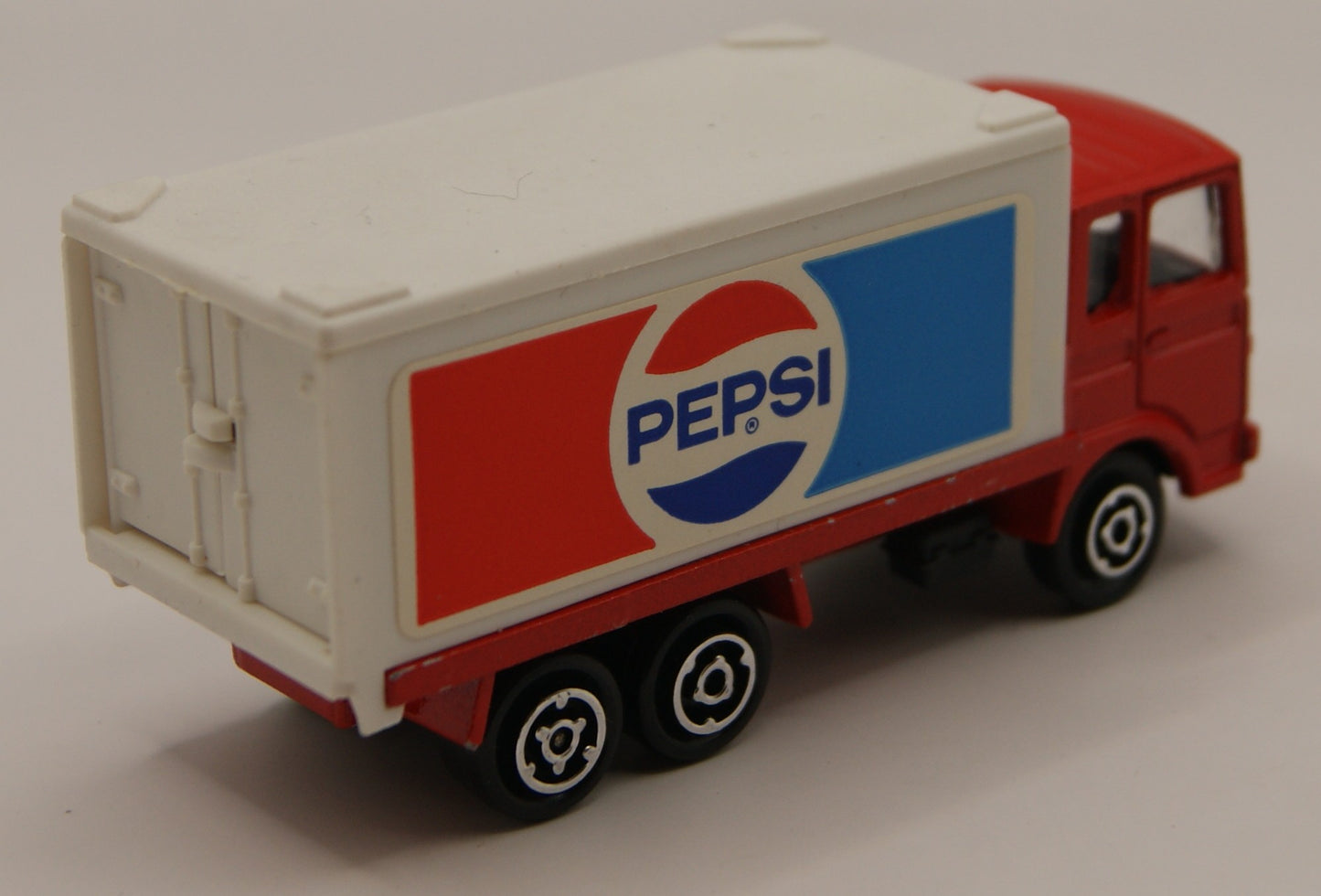 Majorette 214 Saviem SM Container Truck Pepsi 1:100 Made in France Vintage