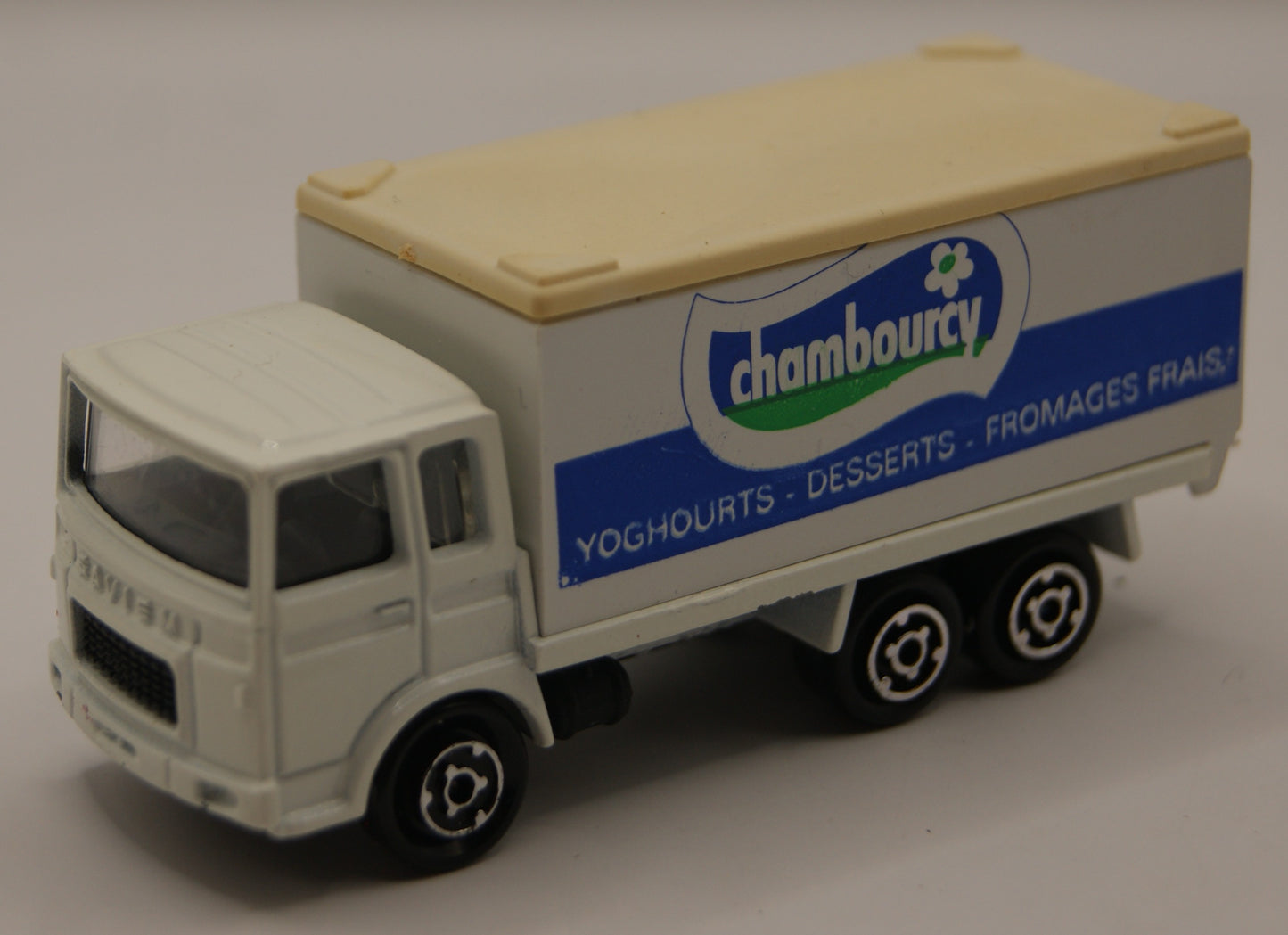 Majorette 214 Saviem SM Container Truck Chambourcy Vintage Made in France