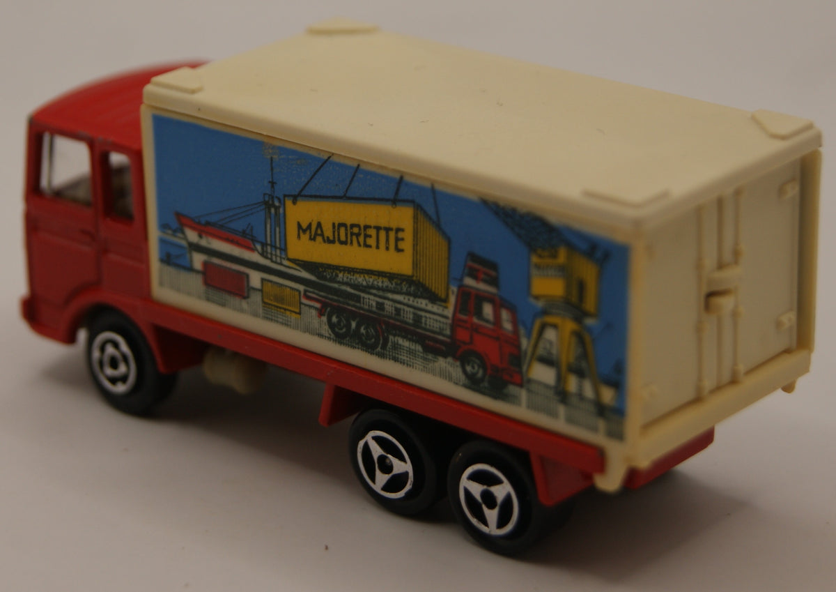 Majorette 214 Saviem SM Container Truck Majorette Werbung Vintage France