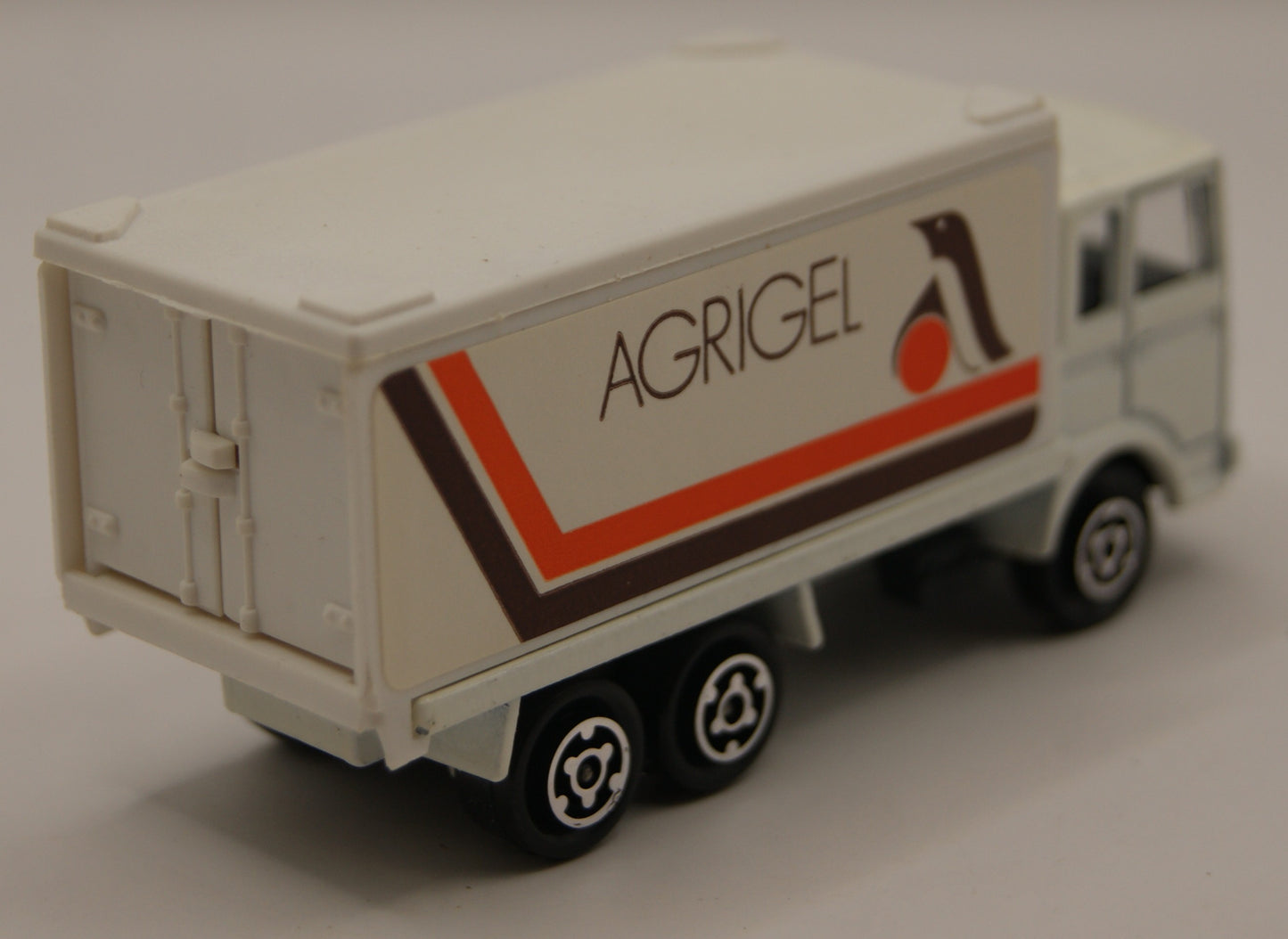 Majorette 214 Saviem SM Container Truck Agrigel 1:100 Vintage Made in France