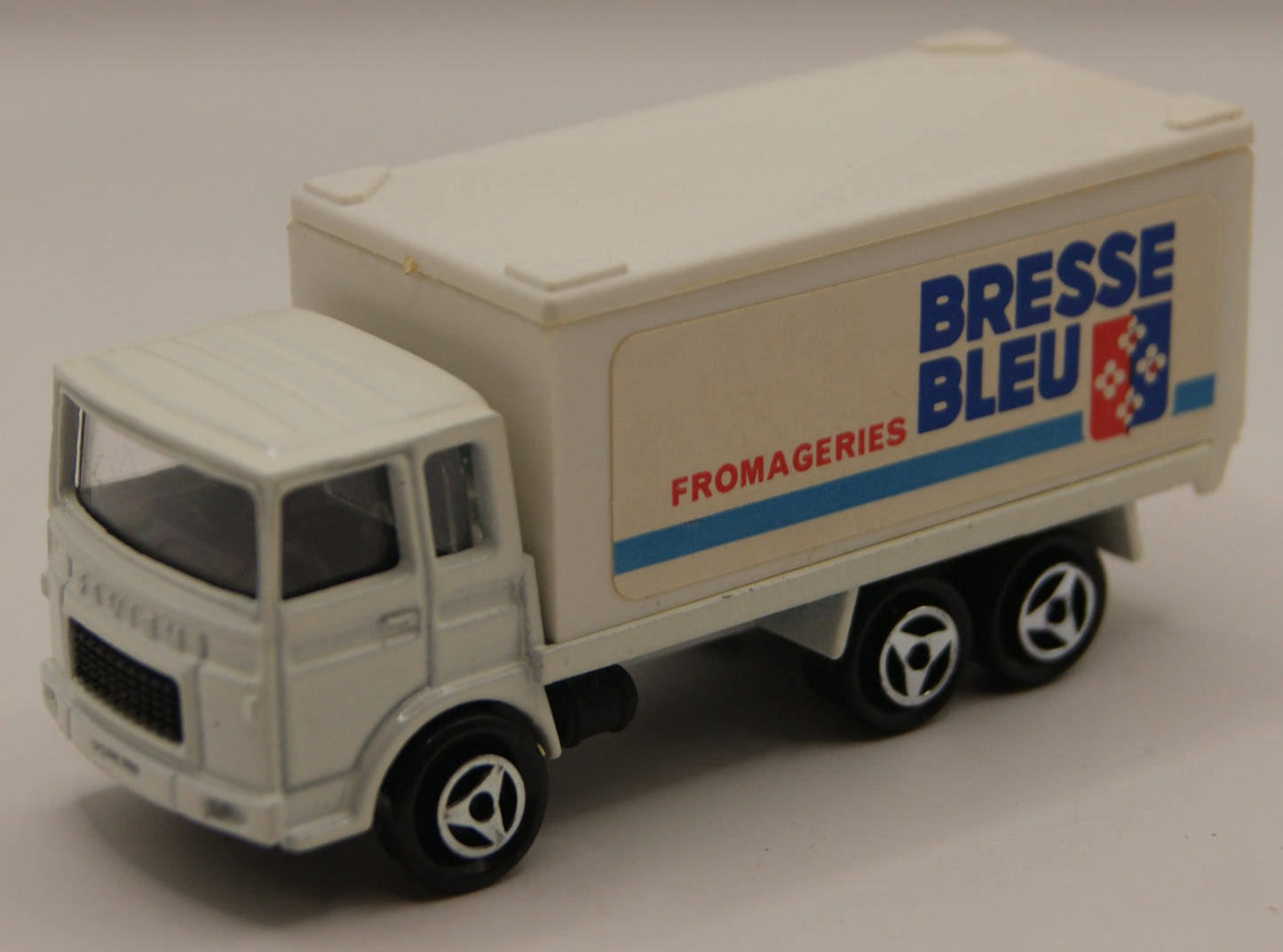 Majorette 214 Saviem SM Container Truck Bresse Bleu Vintage Made in France