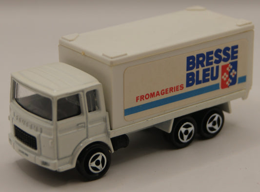 Majorette 214 Saviem SM Container Truck Bresse Bleu Vintage Made in France