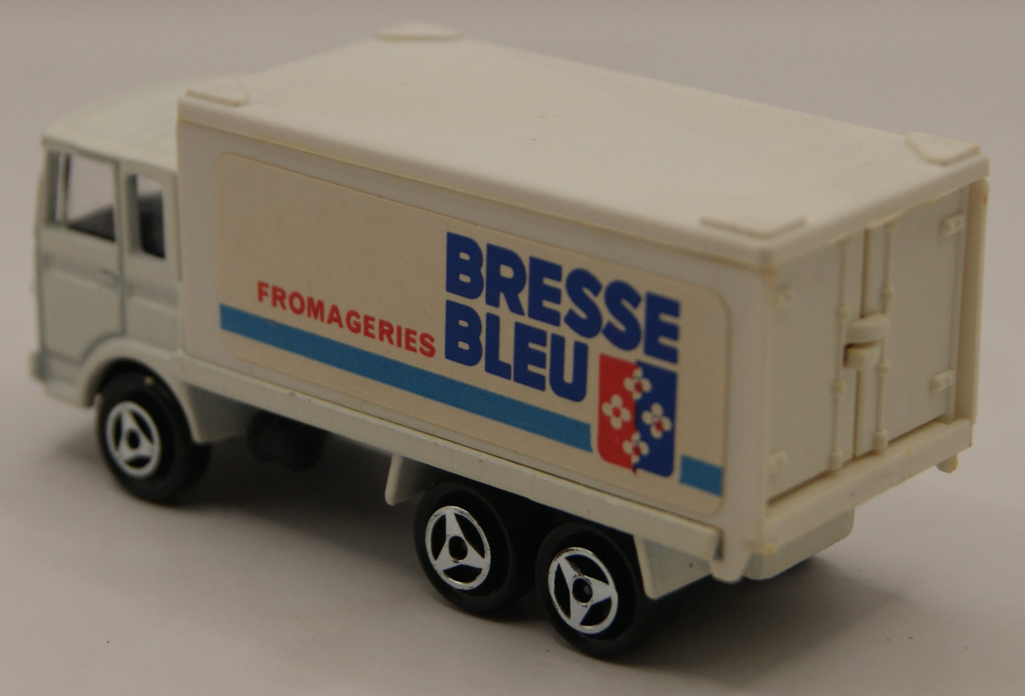 Majorette 214 Saviem SM Container Truck Bresse Bleu Vintage Made in France