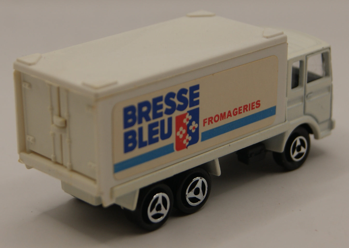 Majorette 214 Saviem SM Container Truck Bresse Bleu Vintage Made in France