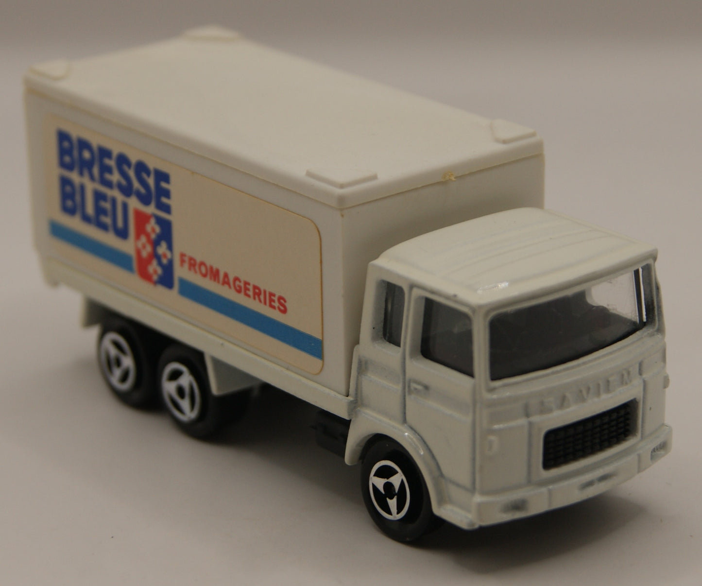 Majorette 214 Saviem SM Container Truck Bresse Bleu Vintage Made in France
