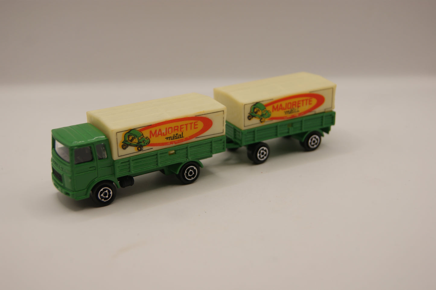 Majorette 366 Saviem Truck & Trailer Majorette Métal Vintage Frankreich