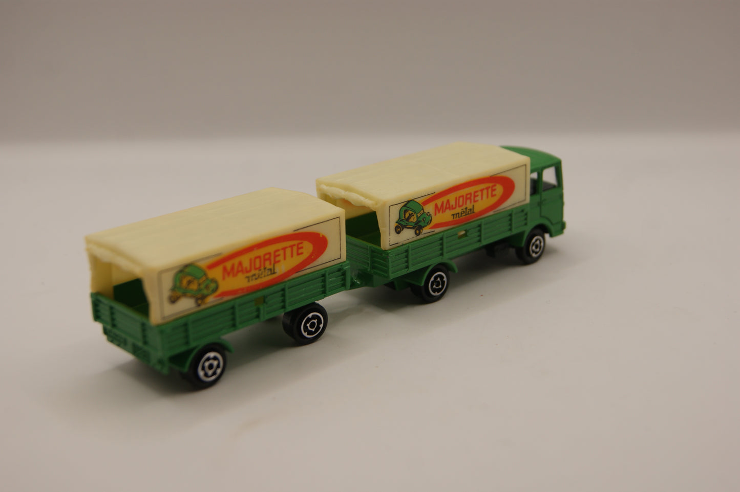 Majorette 366 Saviem Truck & Trailer Majorette Métal Vintage Frankreich