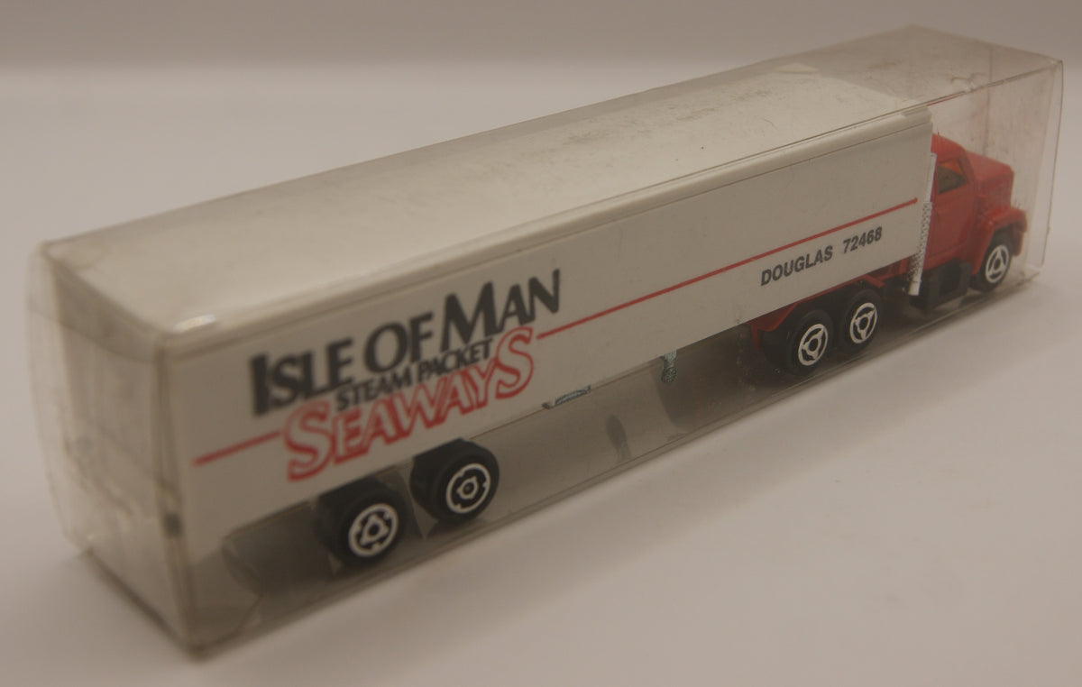 Majorette Vintage Sattelzug Isle of Man Steam Packet Seaways LKW Truck mit Box