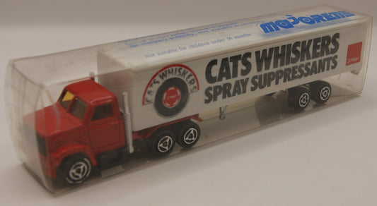 Majorette Vintage Sattelzug „Schlegel Cat’s Whiskers“ Werbetruck mit Originalbox