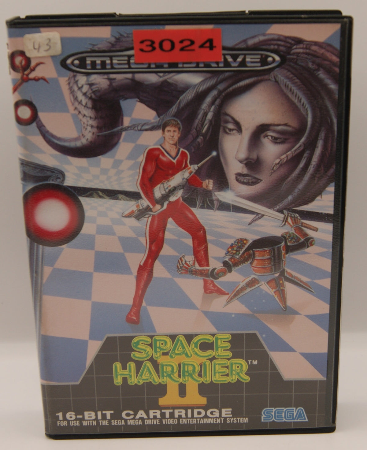 Space Harrier II SEGA Mega Drive PAL CIB komplett mit Anleitung OVP Retro 1990