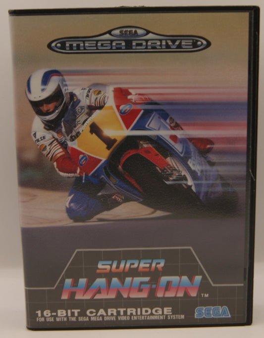 Super Hang-On SEGA Mega Drive PAL CIB komplett Box Anleitung Modul 1990