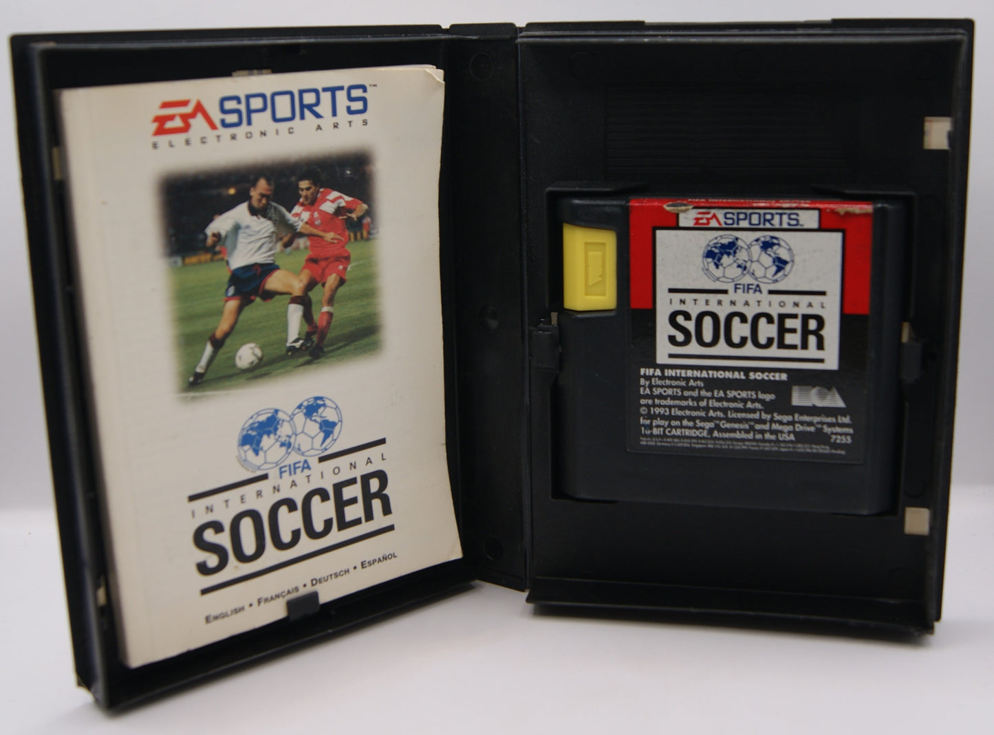 FIFA International Soccer SEGA Mega Drive PAL CIB komplett Box Anleitung EA Sports