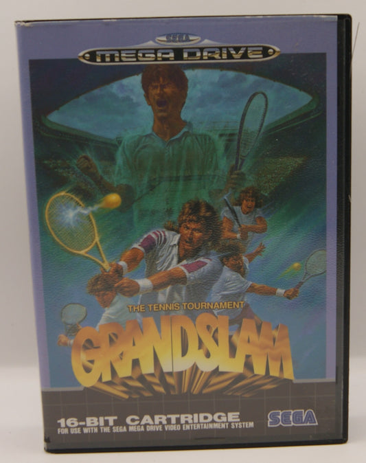 SEGA Mega Drive GrandSlam The Tennis Tournament PAL OVP Anleitung komplett 1992