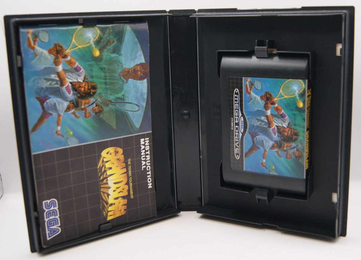 SEGA Mega Drive GrandSlam The Tennis Tournament PAL OVP Anleitung komplett 1992