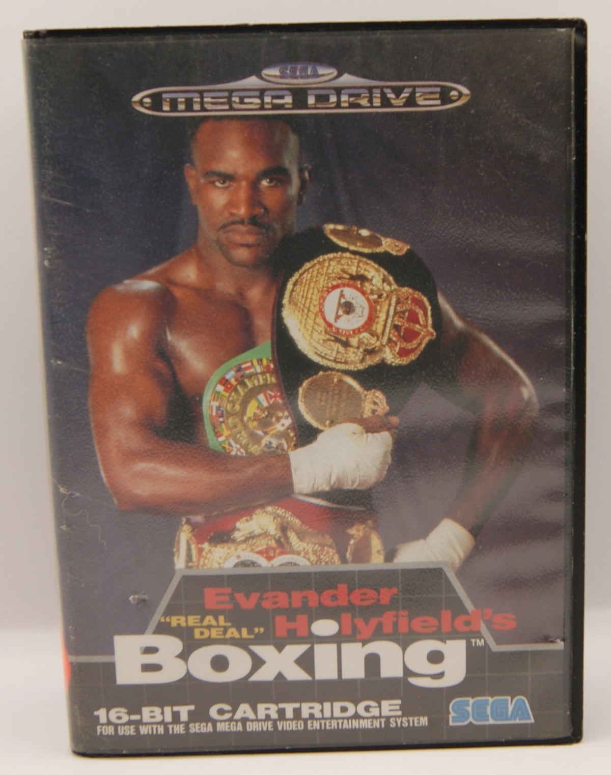 SEGA Mega Drive Evander Holyfield’s Real Deal Boxing PAL OVP Anleitung komplett