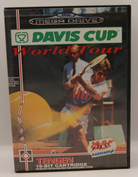 SEGA Mega Drive Davis Cup World Tour Tengen PAL OVP Anleitung komplett CIB Tennis