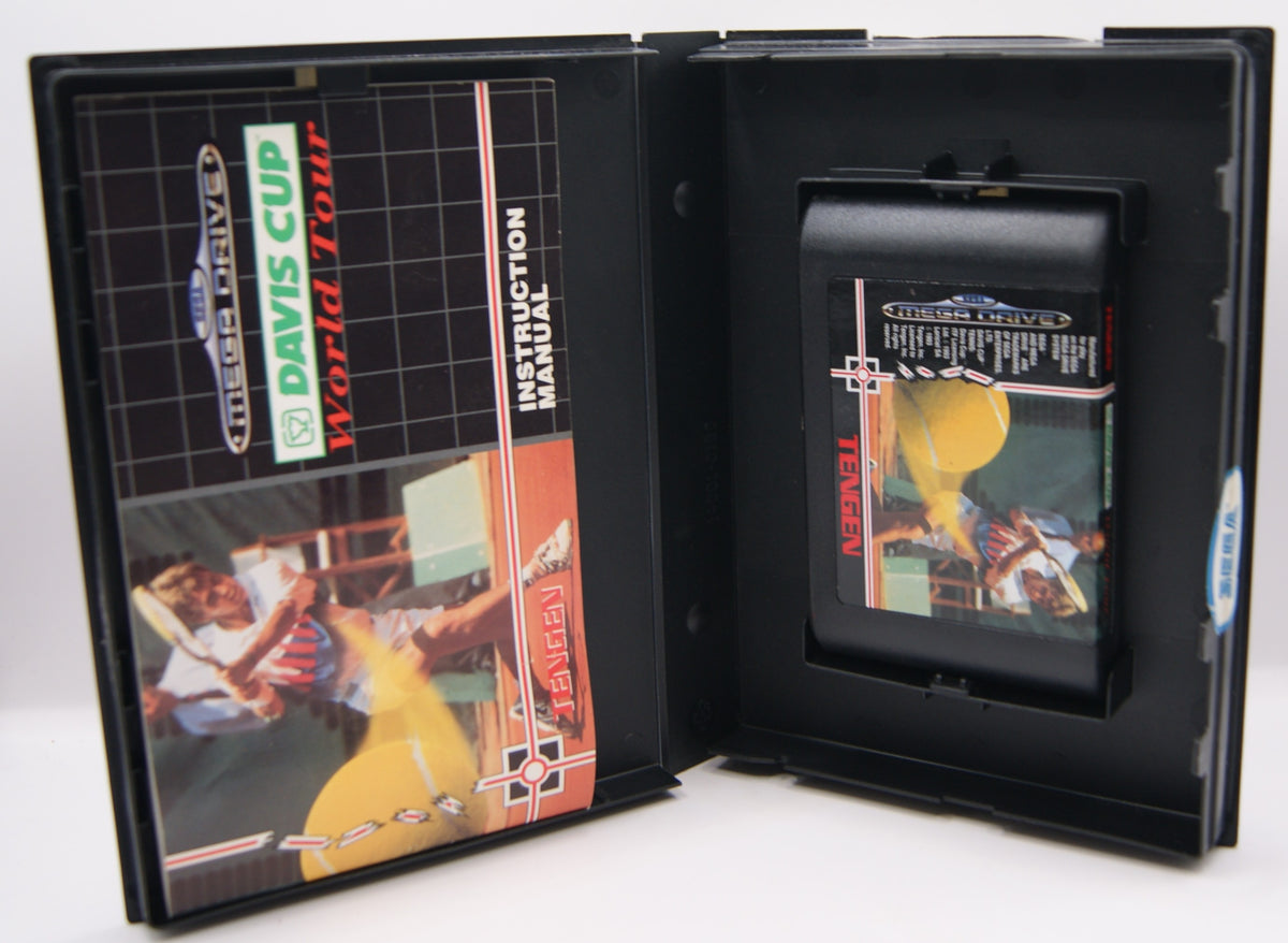 SEGA Mega Drive Davis Cup World Tour Tengen PAL OVP Anleitung komplett CIB Tennis