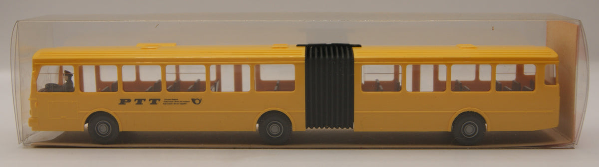 Wiking 705 Mercedes-Benz O 305 G Gelenkbus PTT Schweiz gelb H0 1:87 OVP