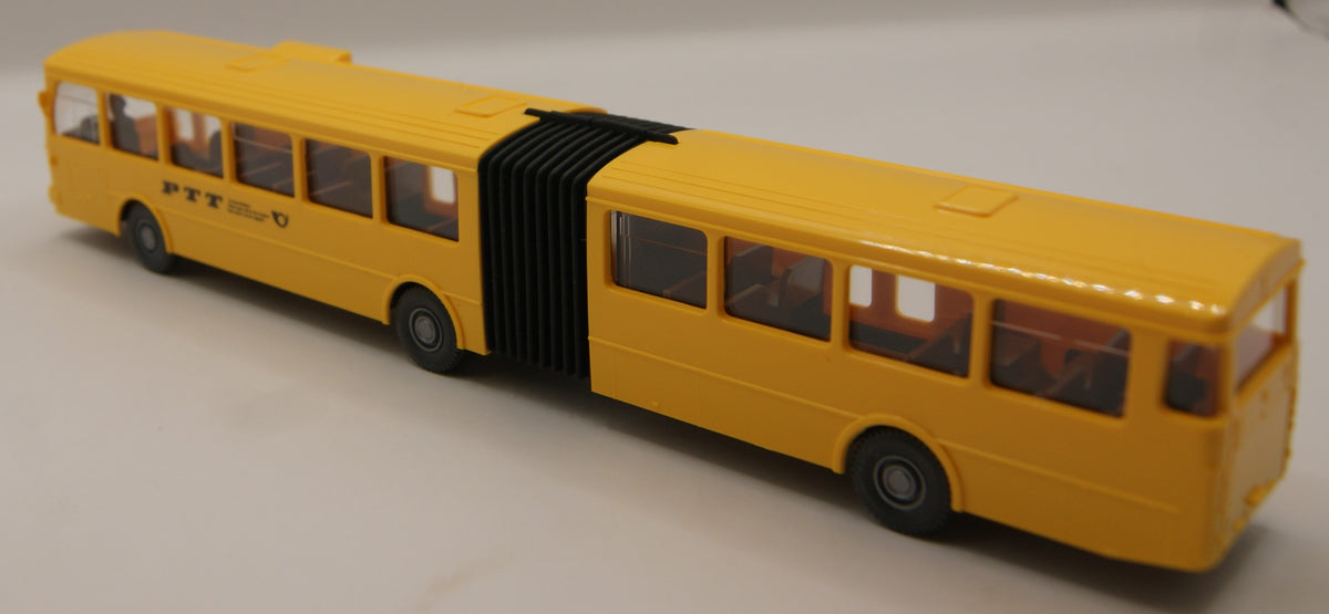 Wiking 705 Mercedes-Benz O 305 G Gelenkbus PTT Schweiz gelb H0 1:87 OVP