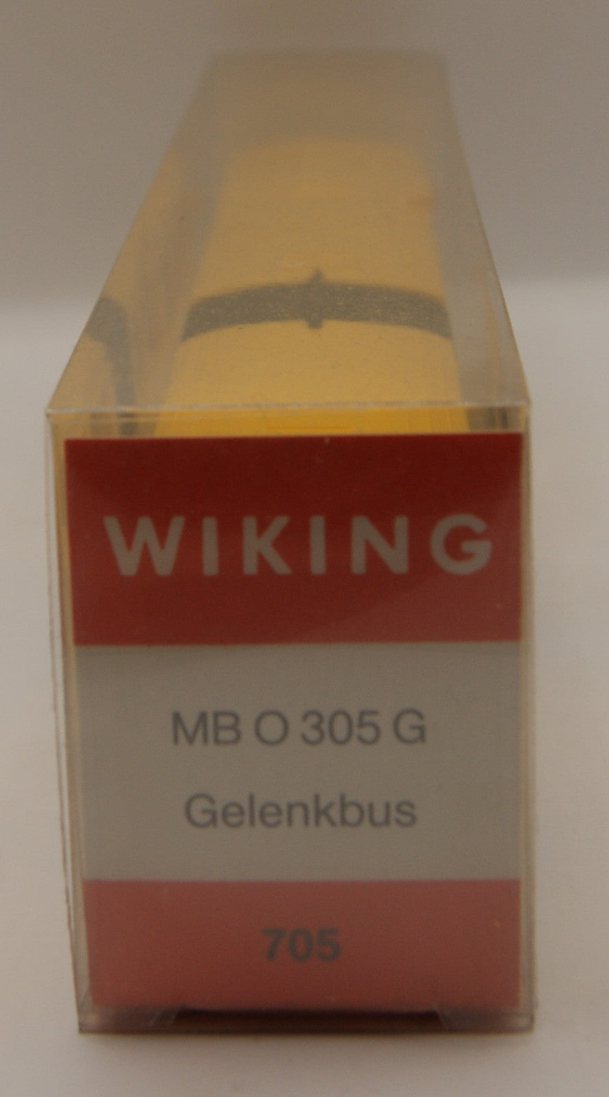 Wiking 705 Mercedes-Benz O 305 G Gelenkbus PTT Schweiz gelb H0 1:87 OVP