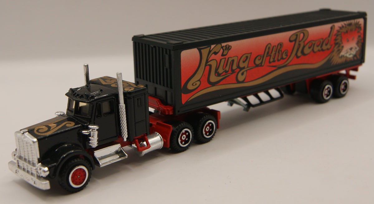 Majorette 604 Kenworth W900 King of the Road Container Truck 1:87 Made in France