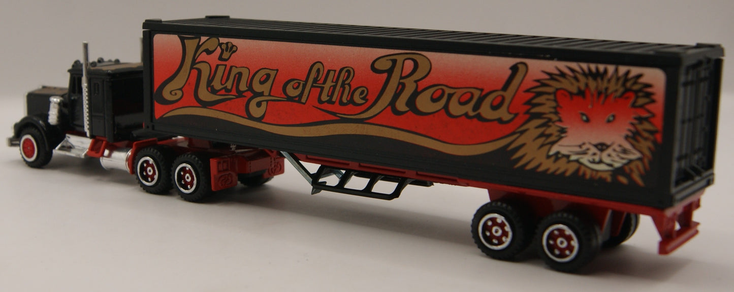 Majorette 604 Kenworth W900 King of the Road Container Truck 1:87 Made in France