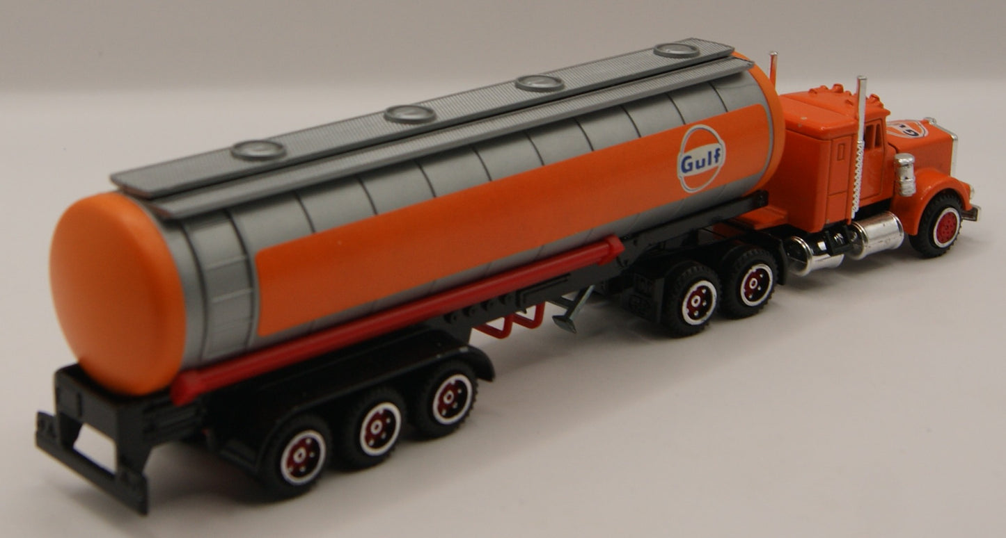 Majorette 606 Kenworth W900 Gulf Tanker Sattelzug Vintage 1:87 Made in France