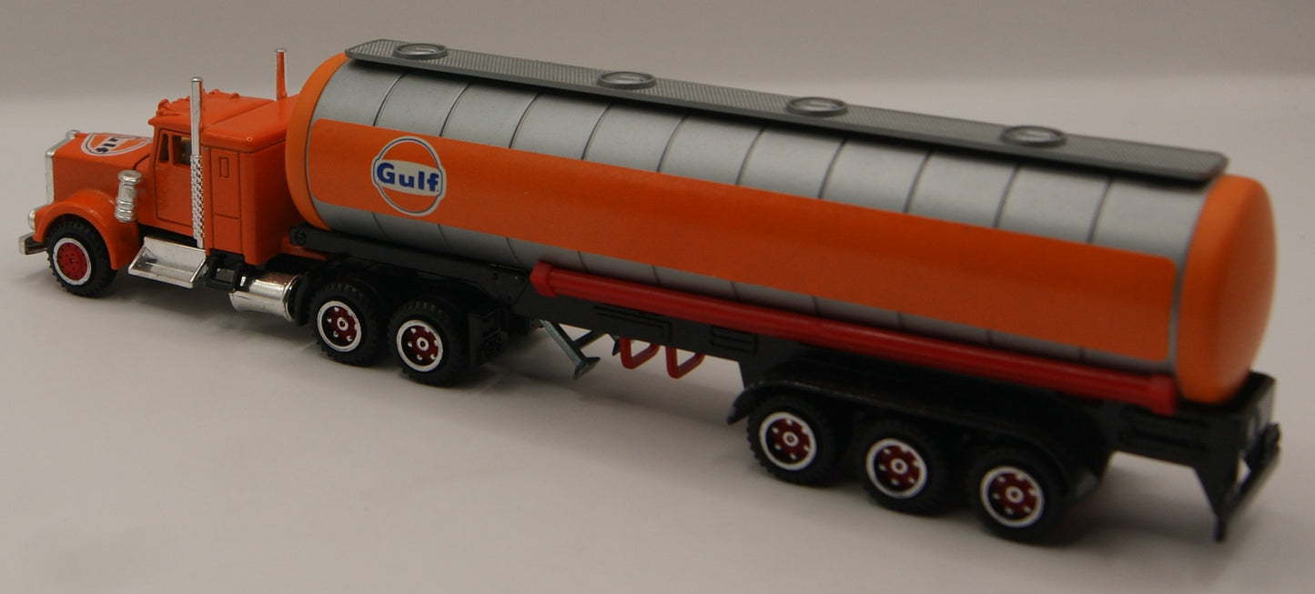 Majorette 606 Kenworth W900 Gulf Tanker Sattelzug Vintage 1:87 Made in France