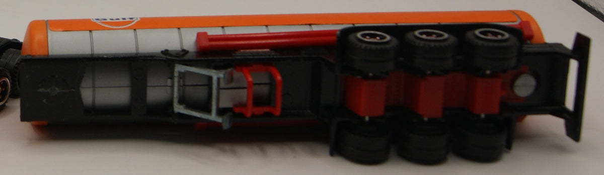 Majorette 606 Kenworth W900 Gulf Tanker Sattelzug Vintage 1:87 Made in France