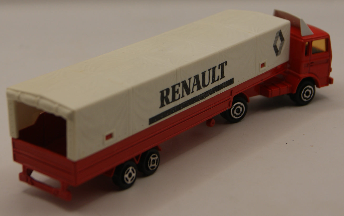 Majorette Saviem Renault Planen-Sattelzug 1:100 Vintage Made in France