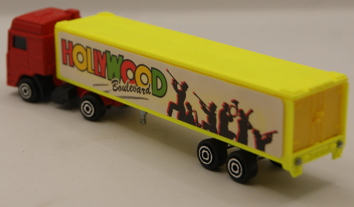 Majorette 340 Volvo F16 Hollywood Boulevard Sattelzug 1:100 Vintage