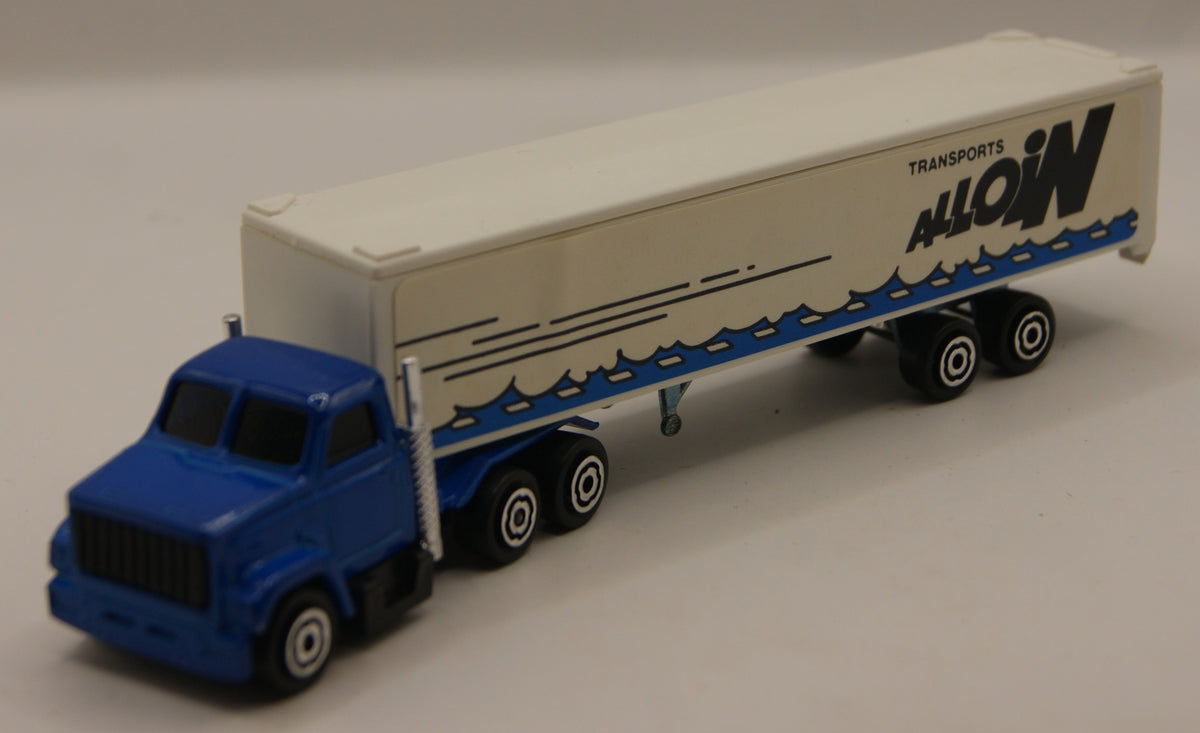 Majorette 361 GMC Brigadier Transports Alloin Sattelzug 1:100 Vintage Made in France