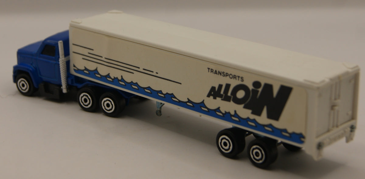 Majorette 361 GMC Brigadier Transports Alloin Sattelzug 1:100 Vintage Made in France