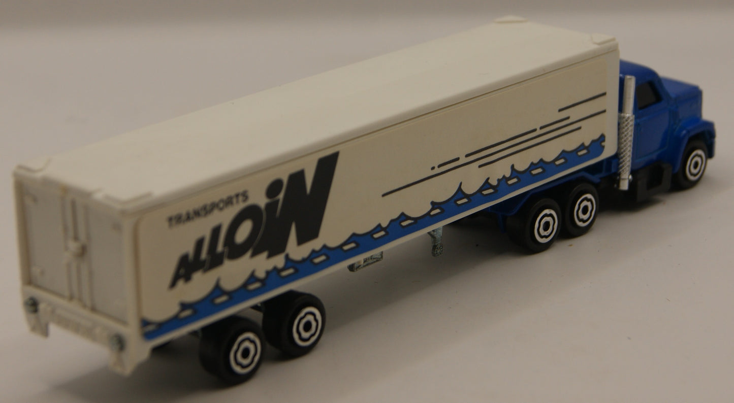 Majorette 361 GMC Brigadier Transports Alloin Sattelzug 1:100 Vintage Made in France