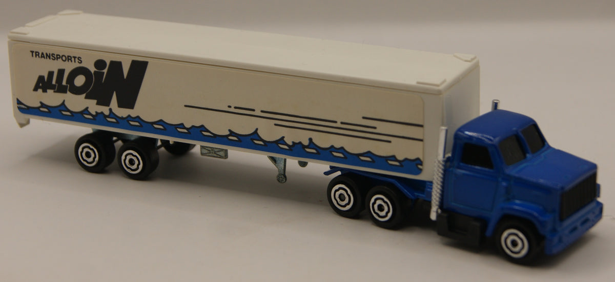 Majorette 361 GMC Brigadier Transports Alloin Sattelzug 1:100 Vintage Made in France