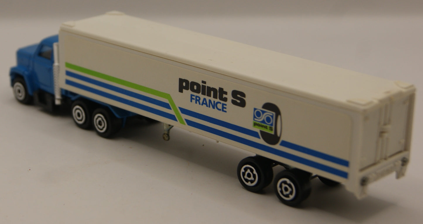 Majorette 361 GMC Brigadier Point S France Sattelzug 1:100 Vintage Made in France