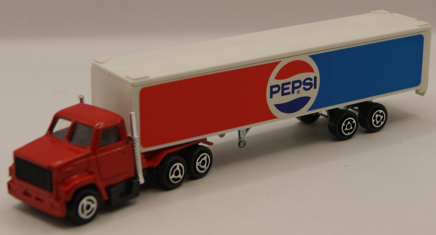 Majorette Vintage Pepsi Sattelzug 1:60 Nr. 21800 Camion Made in France