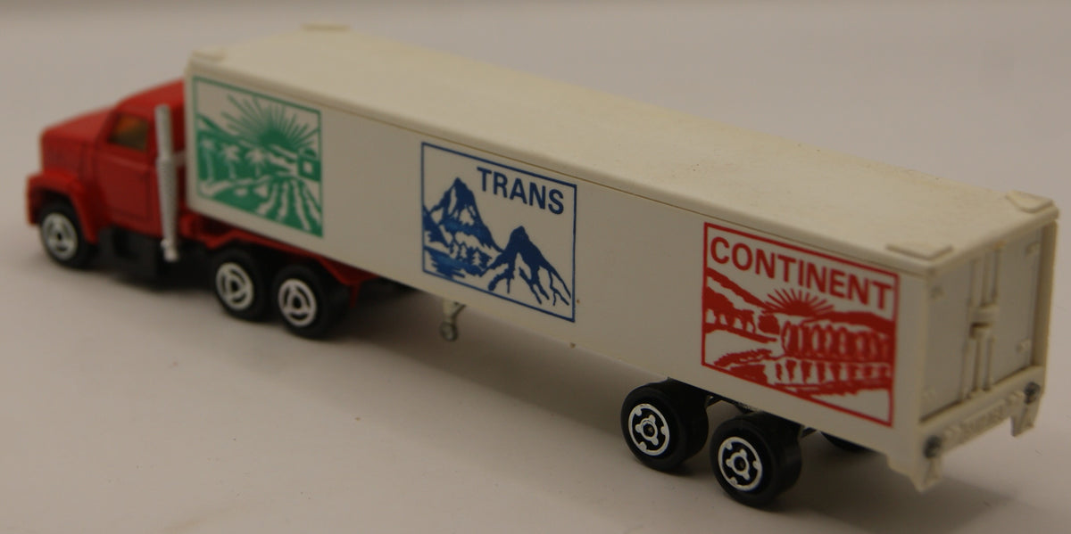 Majorette Vintage Trans Continent Sattelzug Nr. 361 1:60 Camion Made in France