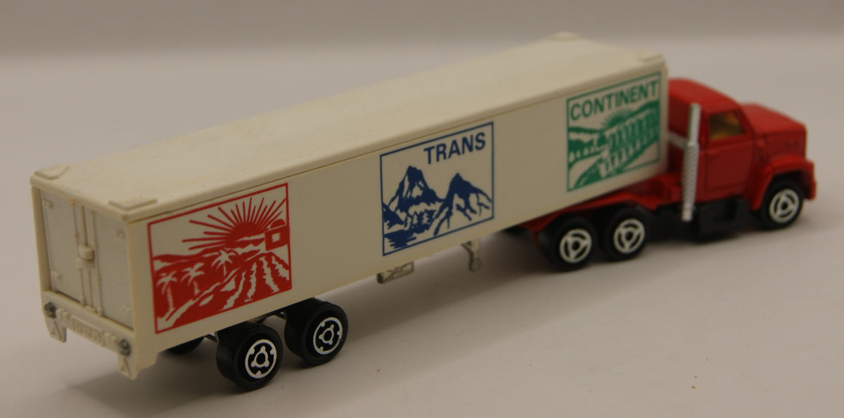 Majorette Vintage Trans Continent Sattelzug Nr. 361 1:60 Camion Made in France