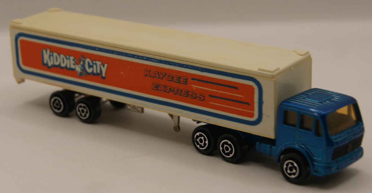 Majorette Kiddie City Kaycee Express Sattelzug LKW 1:100 Made in France Vintage