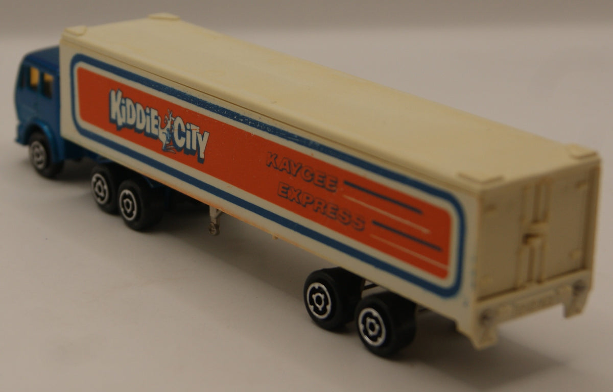 Majorette Kiddie City Kaycee Express Sattelzug LKW 1:100 Made in France Vintage