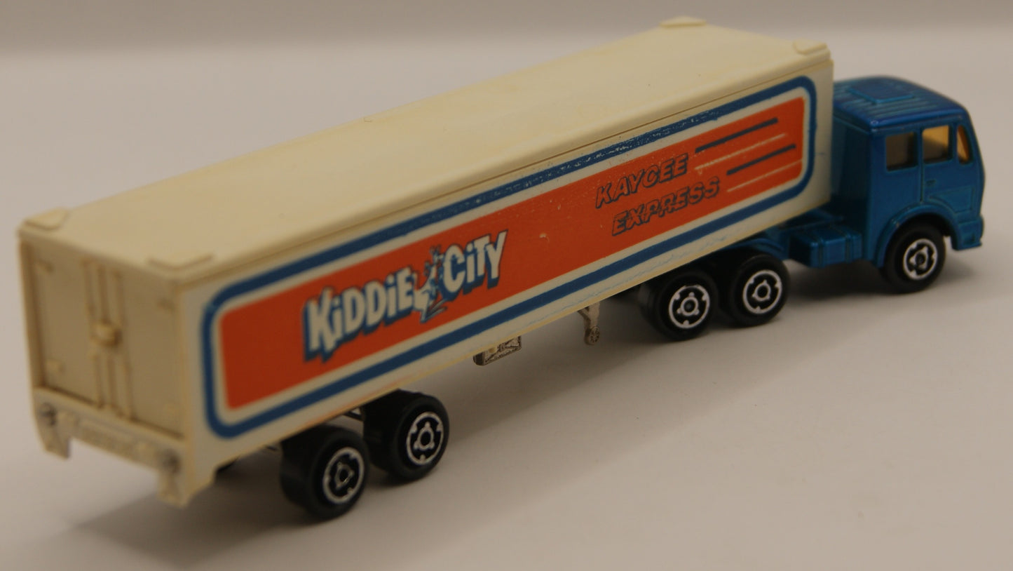 Majorette Kiddie City Kaycee Express Sattelzug LKW 1:100 Made in France Vintage