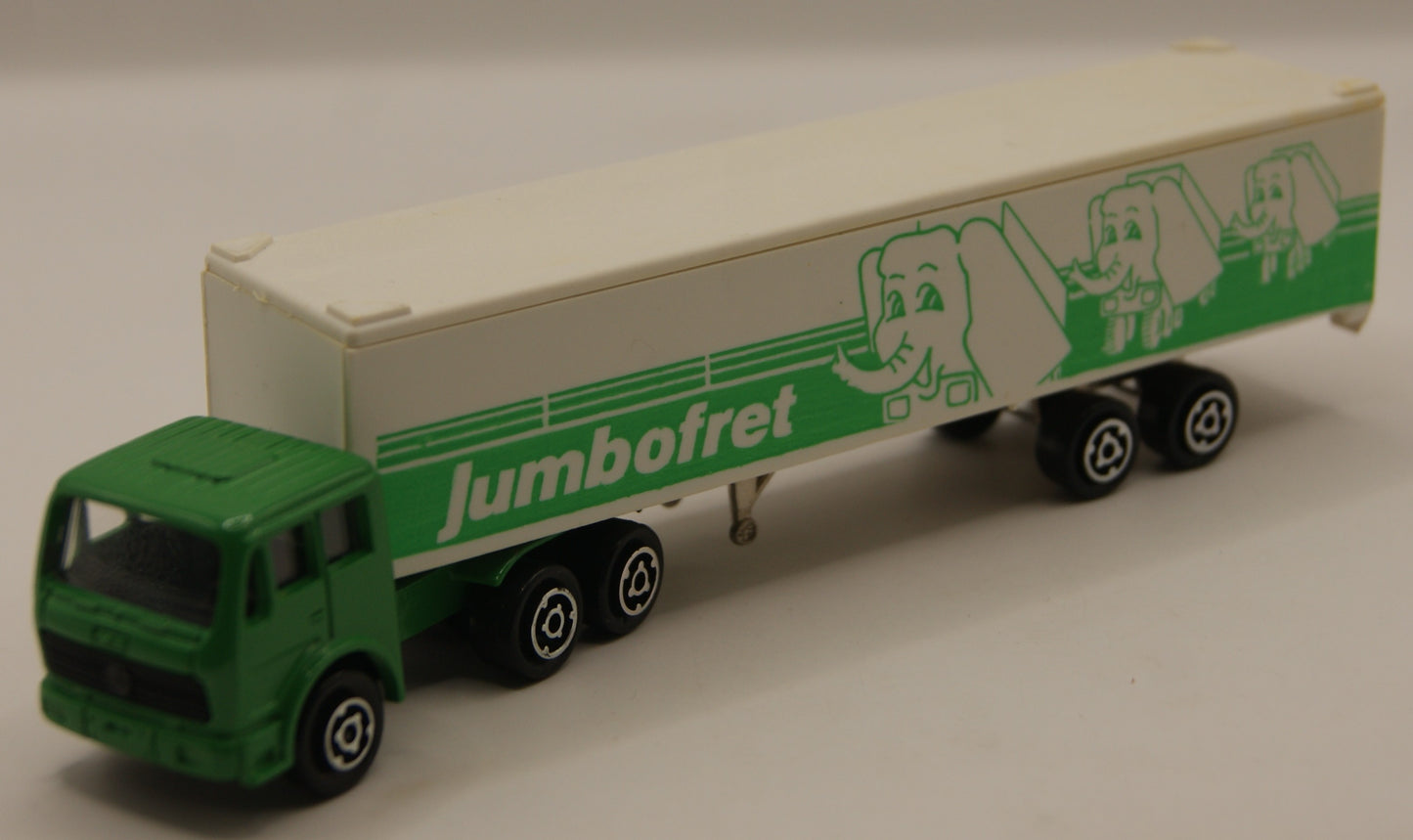 Majorette Jumbofret Elefanten Sattelzug 1:100 Made in France Vintage LKW